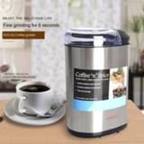 Coffee grinder steel small 220V Bean Electric Household Commercial Italian Speed Grinding Stainless