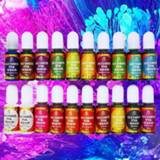 👉 Inkt cartridge hars 24 Kleuren 10 Ml Art Alcohol Pigment Kit Vloeibare Kleurstof Dye Diffusie Uv Epoxyhars Sieraden maken