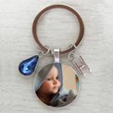 Keychain 2020/2021 new hot handmade birthday name key chain photo child mom dad a family of gift Crystal Letter