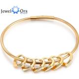 👉 Armband steel vrouwen Personalized Engraved 2-6 Names Heart Bracelets for Women Customized Stainless & Bangles Gifts Family