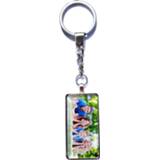 👉 Keychain baby's kinderen Personalized Baby Name Weight Custom Photo Single Side Pendants of Kids Mama Costumized Rectangle Gift for Family