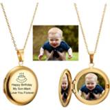 👉 Baby's Photo Locket Necklace Custom Name Valentine Lover Gift Mother Daughter Baby Family Personalizd Chokers Necklaces Jewelry