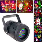 Projectorlamp Christmas Projector Lamp 20 Patterns LED Stage Lights DJ Decoration for Home Family Party