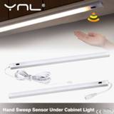 👉 Wardrobe Hand Sweep Sensor Smart Led Under Cabinet Light 30cm 40cm 50cm For Kitchen Bedroom 12V Night Bed Lamp Lighting