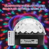 Projector 9 Color Bluetooth Disco Light Magic Ball Lamp Battery Power Portable Stage Music Player Sound Control Laser Xmas