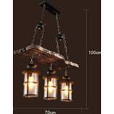 👉 Hanger Retro LOFT Old Boat Solid Wood LED Pendant Lights Vintage Hanging Lamp Lamps For Living Room Dining Bedroom Cafe