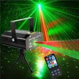 👉 Projector DJ Disco Stage Laser Light Strobe Party Lights Lighting with Remote Control for Club KTV Christmas