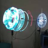 👉 Projector Universal LED Holographic Portable Hologram Player 3D Dispaly Fan Unique