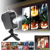 Projector Halloween Laser Family Outdoor Holiday Party Projection Lamp Mini Window Home Theater DJ Stage