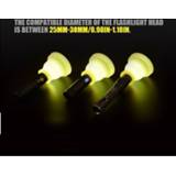 👉 Zaklamp Flashlight diffuser compatible diameter is between 25mm-30mm