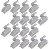 👉 Wardrobe 20pcs/10pcs 0.25W Universal Under Cabinet LED Light Cupboard Closet Inner Hinge Sensor Kitchen Night Lights