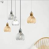 Hanger Nordic Simple Gourd Glass Pendant Lights Modern Restaurant Bar Bedroom Bedside Balcony Creative Personality Led Light Fxitures