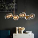 👉 Hanger Nordic Loft Glass Ball Pendant Lights Creative Molecule Design Winehouse Living Room Kitchen Bar E14 Hanging Light Fixtures