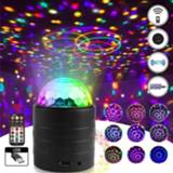 👉 Projector Stage Lights Voice Control Music Led Disco Light Party Show Laser Effect Lamp with Controller