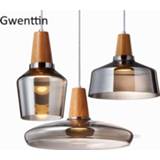 👉 Hanger Modern Led Wood Pendant Lights Glass Loft Industrial Decor Nordic Hanging Lamp Suspension Luminaire for Living Room Fixtures E27