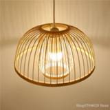 Wooden LED Pendant Lights Lamp Luminaire Fixture Living Room Individual Bamboo Chinese Hanglamp Japanese Restaurant Hanger Wooden Led Pendant Lights Lamp Luminaire Fixture Living Room Individual Bamboo Chinese Hanglamp Japanese Restaurant