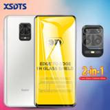 Lens 9D Tempered Glass For Xiaomi Redmi Note 9 Pro Max 8T 8 8A 9A 9C Poco F2 X3 Nfc Full Cover Camera Screen Protector