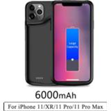 👉 Powerbank 6000mAh Battery Charging Case For iPhone 11 Power Bank Ultra External Back Pack Pro Max