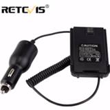 👉 Draagbare radio 100% New Car/Vehicle Charger Battery Eliminator 12V-24V For Retevis RT24 Two Way PMR Rradio Accessories J9123J