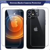 👉 Lens ASTUBIA 3-in-1 Full Cover Glass For iPhone 12 11 Pro Max Mini Screen Protector