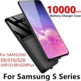 👉 Powerbank 10000 mAh With line Power Bank Ultra-thin battery charger case For Samsung Galaxy S20 + Plus S8 S9 S10