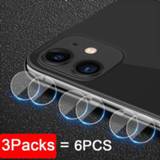 👉 Cameralens 3packs HD Camera Lens Tempered Glass Protector on the for Apple iphone 11 iphone11 A2221 A2111 A2223 i phone Protective film 6pc
