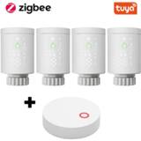 👉 Radiator Tuya ZigBee3.0 Smart Actuator Programmable Thermostatic Valve Temperature Controller Support Alexa