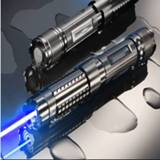 👉 Zaklamp blauw High Power Blue Light Laser Flashlight Strong Beam Long Range Pointer Instructor Infrared Navigation