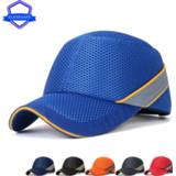 👉 Helm 2020 New Baseball Hat Safety Bump Cap Protective Helmet Hard Inner Shell Breathable For Work Factory Carrying Head Protection
