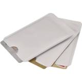 👉 Aluminiumfolie 100 stücke Anti-Scan Karte Hülse Kredit RFID Protector Anti-magnetische Aluminium Folie Tragbare Bank Halter