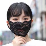 Mascara Printing Personality Fashion Mouth-muffle Fabric masker Washable Breathable Mouth Face Mask protection mascaras