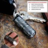 👉 Zaklamp alloy Mini Waterproof Self Defense Flashlight Aluminum Emergency Led Light Rechargeable Battery Outdoor Survival EDC Tool