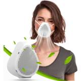 👉 Gezichtsmasker In Stock Adult Electric Protection Face Mask Anti-Fog FaceMask Air Purification Respirator Automatic Fresh Dustproof