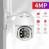 👉 Bewakingscamera SDETER 4MP PTZ IP Camera Outdoor WIFI Speed Dome Wireless CCTV Security Pan Tilt 4X Zoom Surveillance Siren Alarm