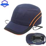 👉 Helm 2020 Safety Bump Cap Hi-Viz Strip Baseball Hat Protective Helmet Hard Inner Shell For Work Factory Carrying Head Protection