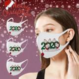 Ornament 2020 Quarantine Christmas Party Gift Santa Claus Mask Personalized Hanging Pandemic Print Design