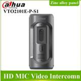 👉 Intercom alloy Dahua VTO2101E-P-S1 IP Villa Outdoor Station HD CMOS camera Zinc panel IP65 1/2.7 2MP Image Sensor system