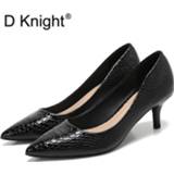 👉 Stiletto leather small vrouwen Patent Crocodile Woman High Heels Pumps Sexy Pointed Toe Stilettos Office Lady Shoes Shallow Femme Thin Heel