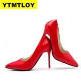 👉 Shoe vrouwen HOT Promotions Women Pumps Spring/Autumn High heels Pointed Toe Female Wedding Shoes Sexy Heel for #9588