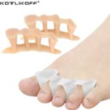Straightener silicone Soft Toe Separator For Separate All Big Bone Hallux Valgus Bunion Corrector Orthopedic Inserts Pad