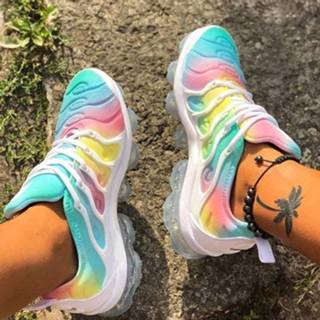 👉 2020 Women Sneakers Summer Outdoor Sports Shoes Multicolor Leisure Comfortable Lace Up Plus Size Zapatos De Mujer Casual Shoes