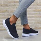 👉 Sneakers vrouwen Women Sneakers, Breathable Mesh Flat Shoes, Plus Size Loafers Zapatillas Mujer Casual Shoes