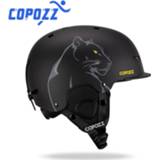 👉 Helm kinderen COPOZZ New ski helmet Certificate Half-covered Anti-impact Skiing For Adult and Kids Snowboard safety