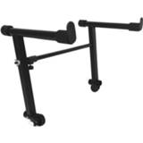 👉 Piano zwart Universal Heightening Adjustable Stand for X-type Electronic Black Iron Organ Heighten Bracket Holders