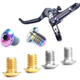 👉 Bike titanium RISK 2PCS / 4PCS TC4 Hydraulic Brake Cylinder Bolts Bicycle Screw