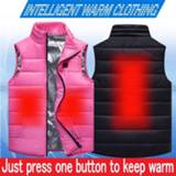 👉 Winter vest kinderen jongens meisjes USB Heating Children Outdoor Kids Super Warm Outerwear Coat For Boys Girls 110-170 CM Waistcoat (Without Battery)