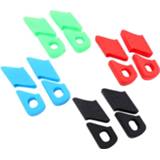 👉 Bike silicone Universal Bicycle Crank Arm Boots Protectors MTB Protective Sleeve Cover Crankset Protection