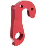 👉 Bike rood 2pcs CNC Gear Mech Rear Derailleur Hanger Dropout Red for Look 920/986 RSP E-POST with Screws