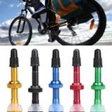 Bike alloy Mountain Tire Nozzle Tubeless vacuum valve 40/60mm Aluminum French Road Bicycle Accessories