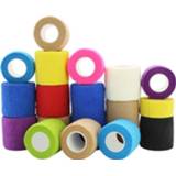 Bandage 1pcs Sports Tape Elastic Wrap Tapes Self-adhesive Adhesive plaster Protector Support Ankle Knee Finger Arm Palm Shoulder